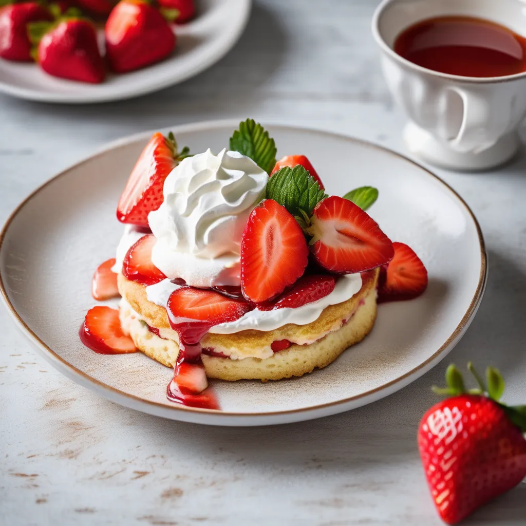 easy recipe for strawberry shortcake