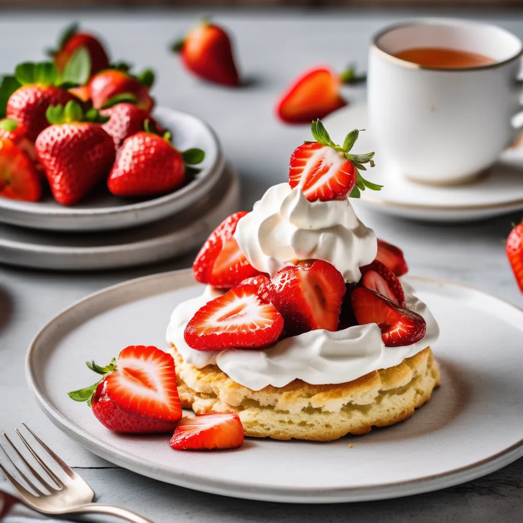 easy recipe for strawberry shortcake