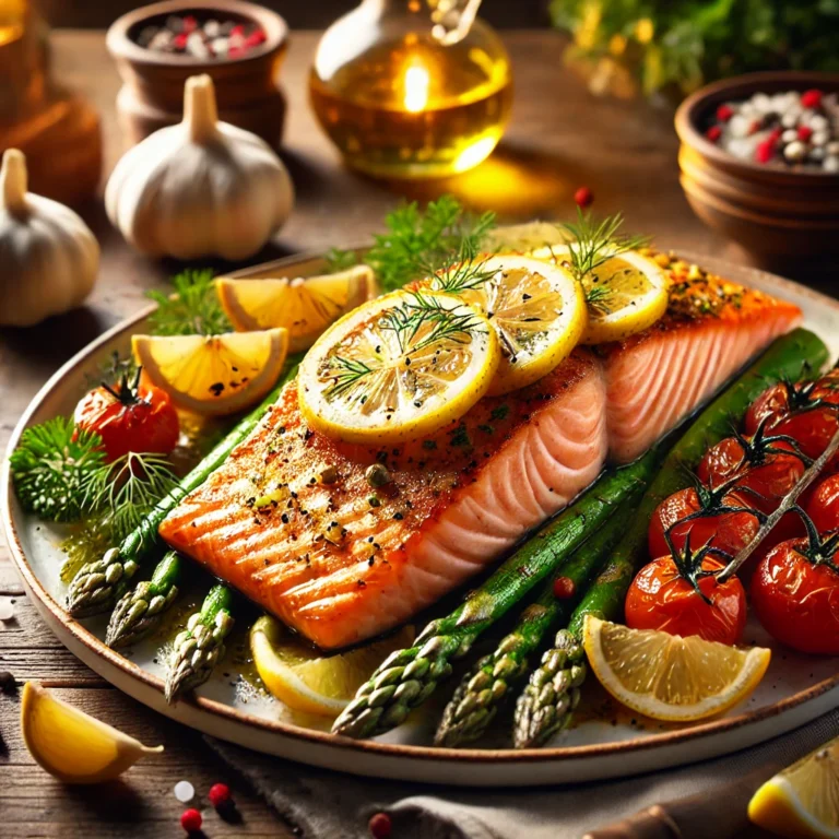 Recipe for salmon in the oven