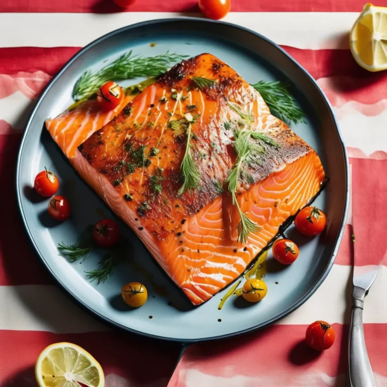 baked salmon fish recipe