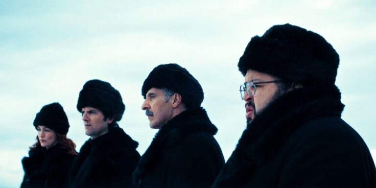 helly-mark-irving-and-dylan-stand-outside-in-fur-coats-and-hats-in-severance-season-2.jpg